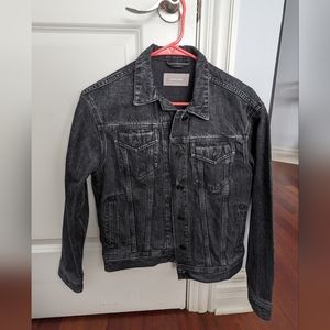 Everlane The Denim Jacket Washed Black XS